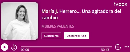 Entrevista a María J. Herrero en Mujeres Valientes. María J. Herrero... Una agitadora del cambio