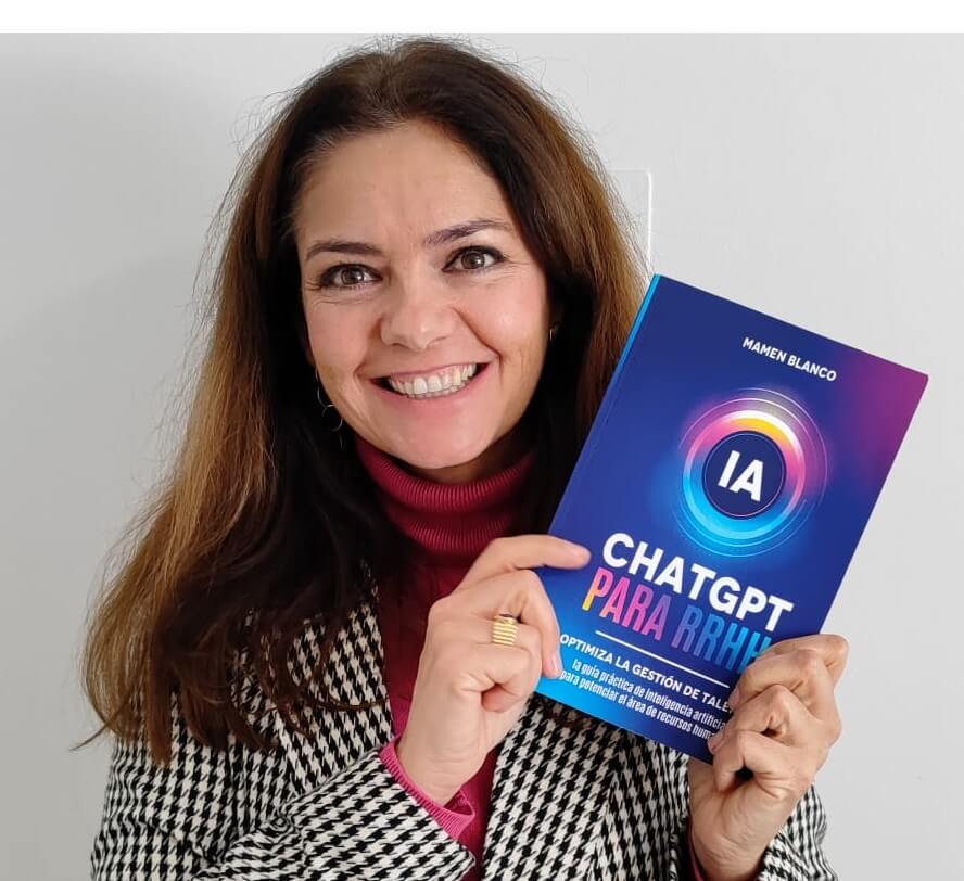 Mamen Blanco. Autora de CHATGPT PARA RRHH