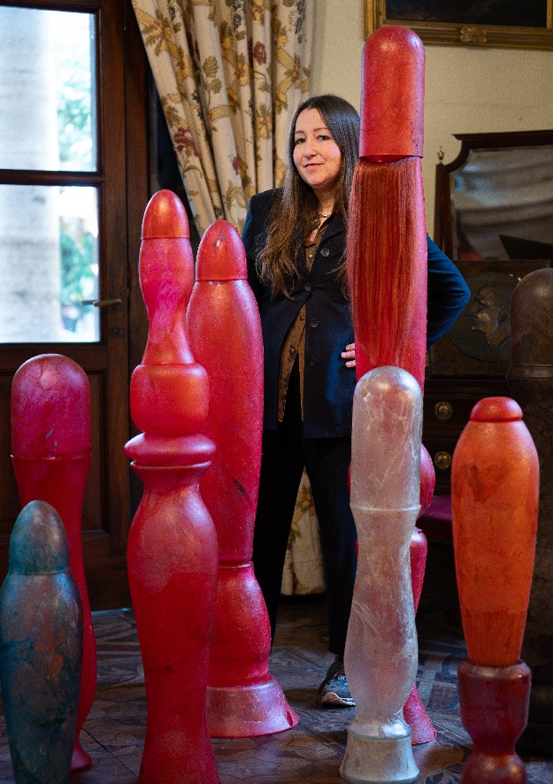 Chiara Lecca... Descubriendo las salas secretas del Palacio Doria Pamphilj