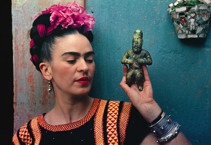 La artista mejicana Frida Kahlo