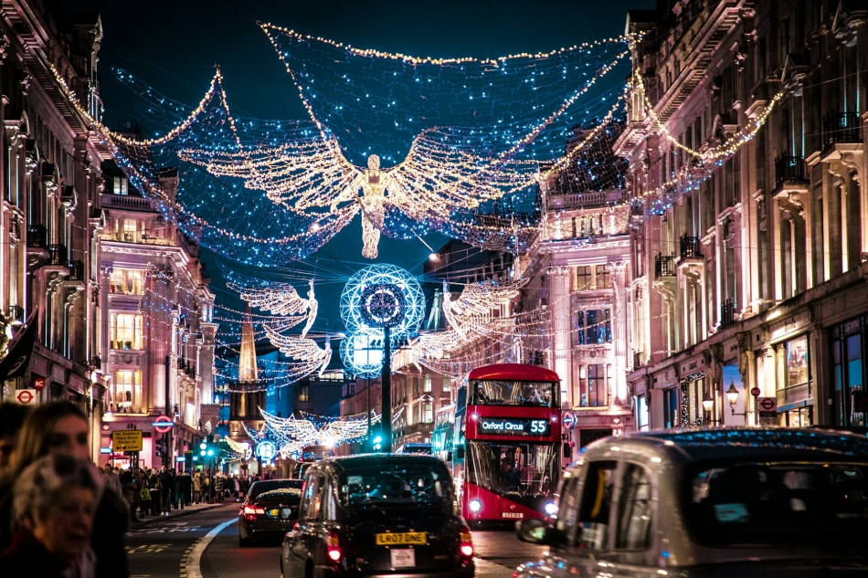 Londres en Navidad. Fotografía Andreea Oprean