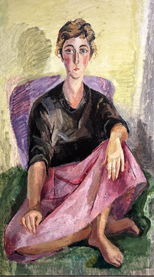 Autoretrato de la artista Menchu Gal
