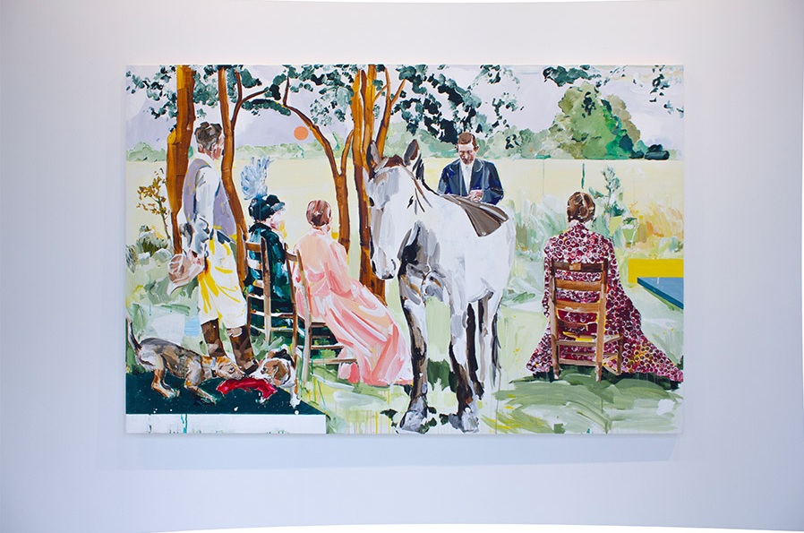 Obra de la artista Silvia Cosío expuesta actualmente en DiGallery