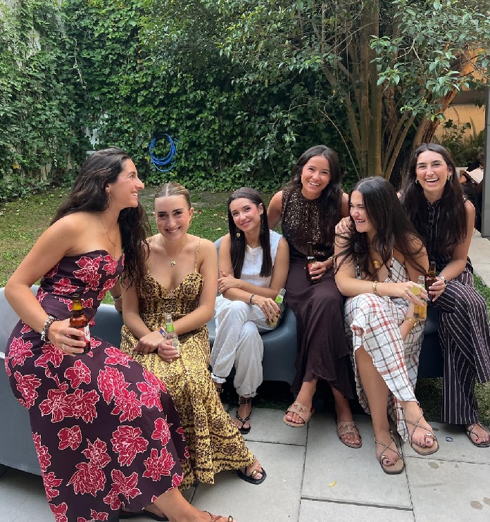 Mis compañeras de Erasmus en Lisboa y ya mejores amigas, y para siempre: Carlota, Claudia, Noelia, Marina, Helena, Marina.