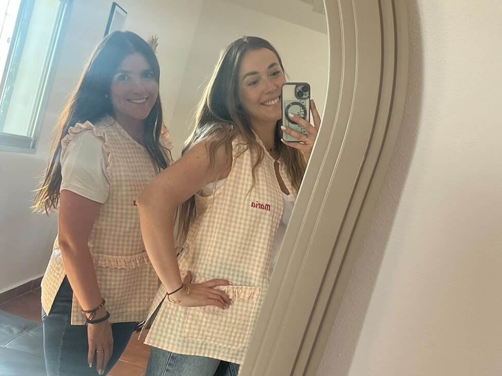Ana Rojas y María Gutiérrez. Empresarias rurales y directoras del proyecto Raíces y pinceles