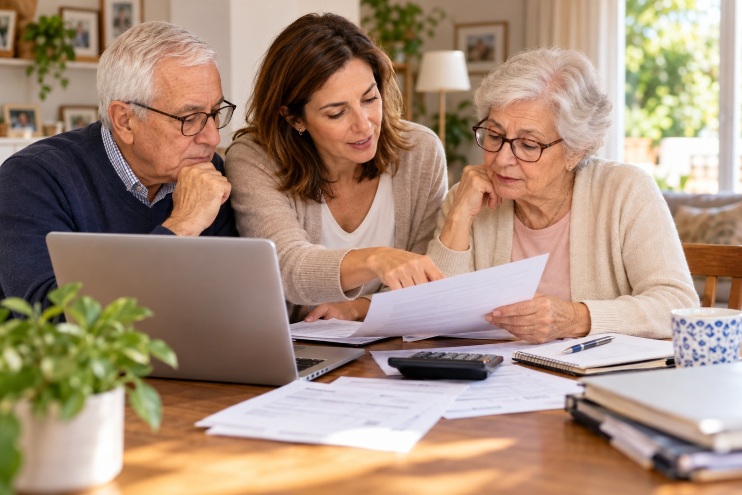 Cuidar de tus padres pasa por cuidar de sus finanzas